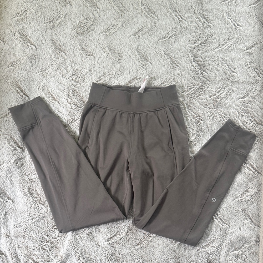lululemon athletica Women's Gray Track Pants - Picture 3 of 6
